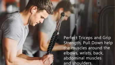 rope triceps pushdown
