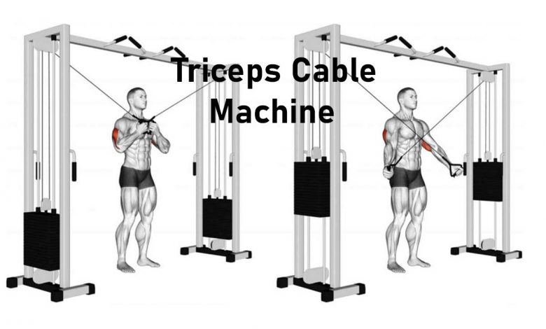 triceps cable machine