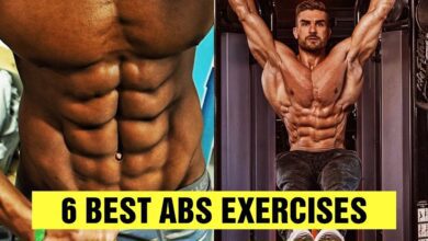 6 BEST 6 Pack ABS Exercises Gym Body Motivation