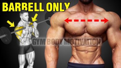 6 Barbbell Exercises For THICKER 3D Shoulders