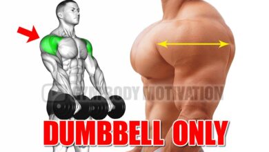 6 Fastest Bigger Shoulder Exercises with Dumbbells ONLY