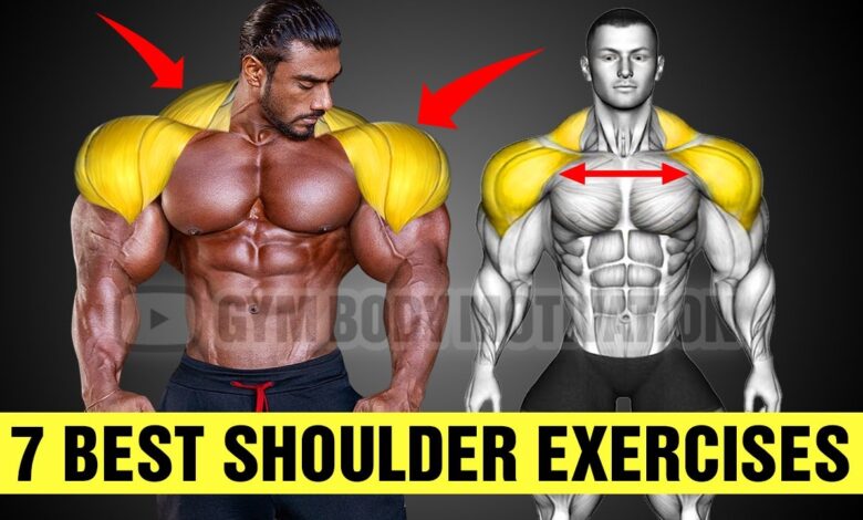 7 Quick Effective Shoulders Exercises For Growth