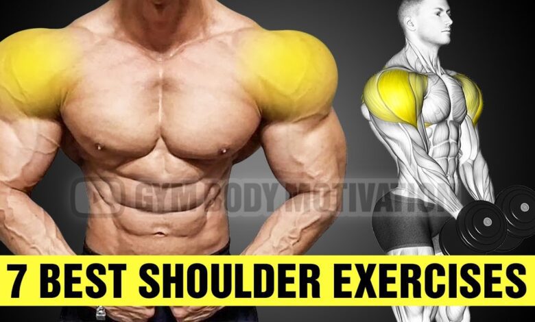 7 Super Effective Shoulder Exercises At Gym Gym Body