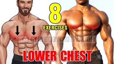 8 BEST Exercises for an Attractive Lower Chest