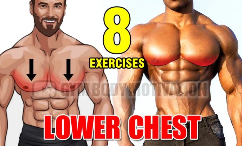 8 BEST Exercises for an Attractive Lower Chest