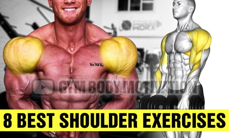 8 Best Shoulder Exercises for Boulder Shoulders