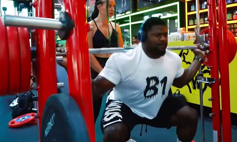 Bodybuilder Andrew Jacked Goes Through a Brutal Legs Day In