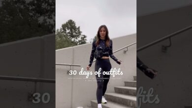 Day 30 Hot Girl Walk Outfit Casual Athleisure Outfit with Lululemon Leggings lululemon
