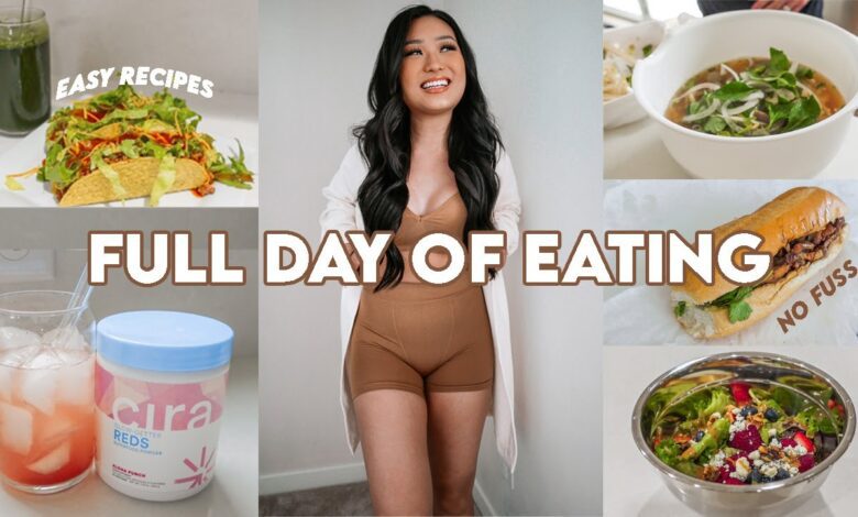 FULL DAY OF EATING Simple Uncomplicated Meals
