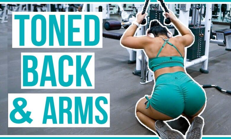 GET RID OF BACK ARM FAT Back