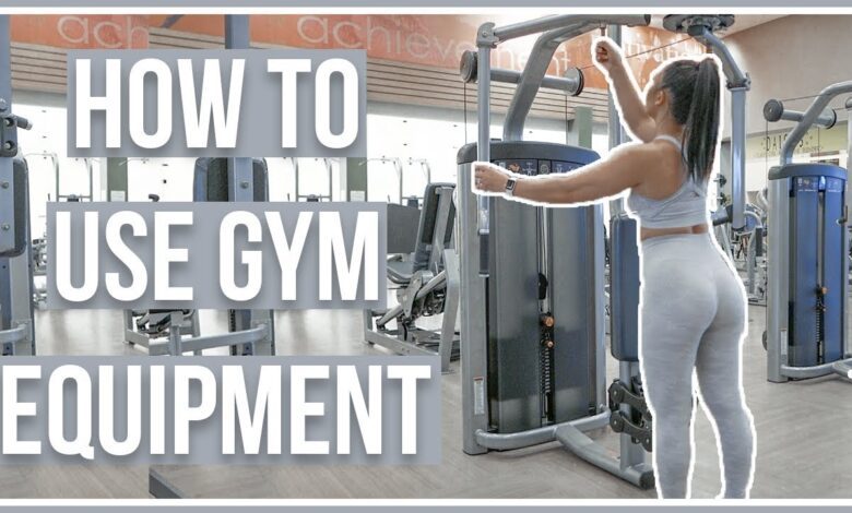 HOW TO USE GYM EQUIPMENT Upper Body Machines