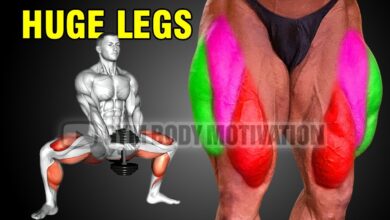 How To Get Bigger Legs FAST Dumbbells Barbells ONLY