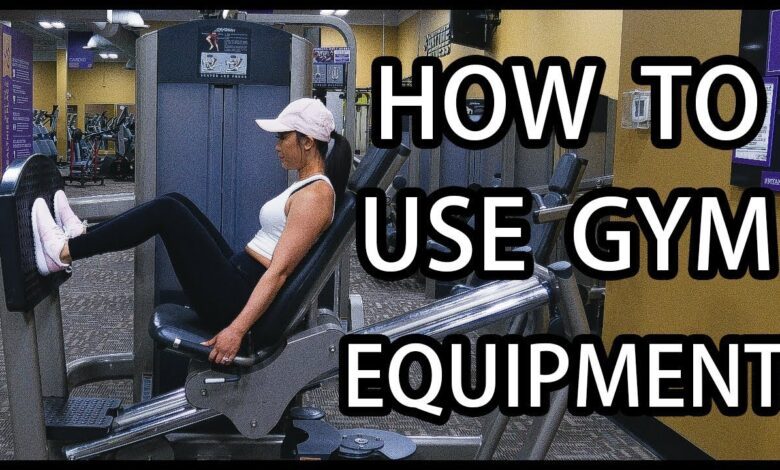 How to Use Gym Equipment Beginner39s Guide