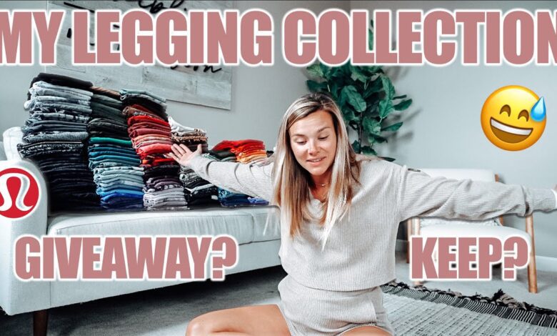 LARGEST LEGGING COLLECTION Help Me Go Through Them