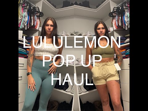 LULULEMON POP UP HAUL lululemon leggings