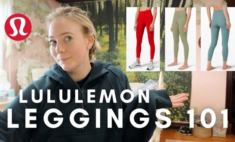 Lululemon Leggings EXPLAINED Aligns VS Wunder Unders are