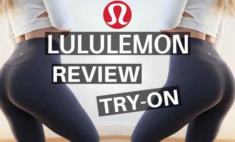 Lululemon Review Try On I Fitness Leggings Haul I