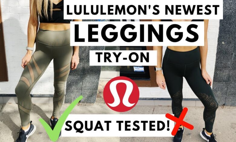 NEW Lululemon Leggings for Spring Try On Keltie O39Connor