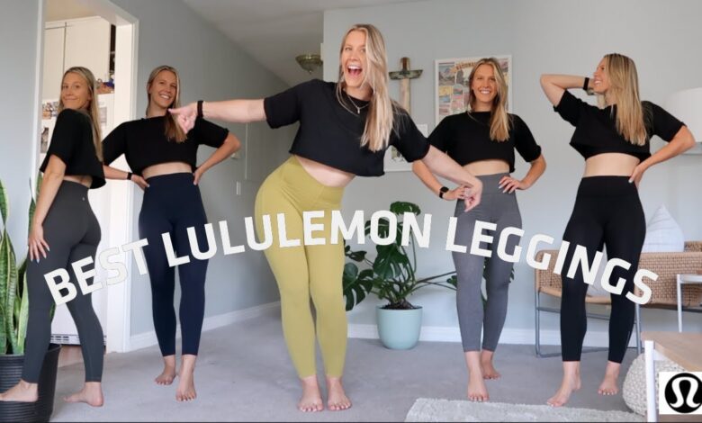 TOP 5 BEST LULULEMON LEGGINGS UPDATED 2022 Lululemon