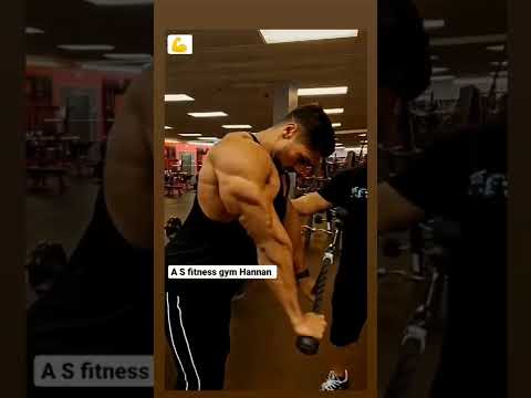 Triceps workout shorts tiktok viral ytshorts A S Fitness Gym Hannan triceps workout