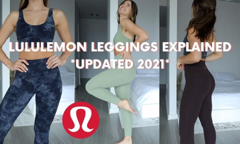 UPDATED 2021 Lululemon leggings explained size fit material align