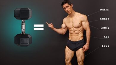 Ultimate Total Body Dumbbell Workout BEGINNER TO ADVANCED