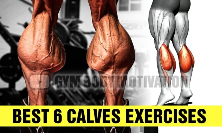 Workout for Massive Calves Gym Body Motivation