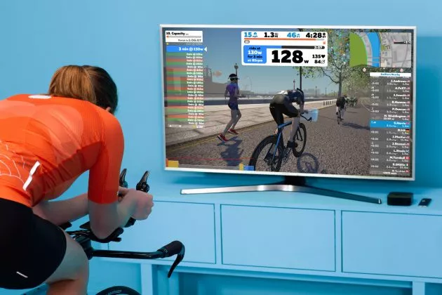 Zwift is a turbo trainer
