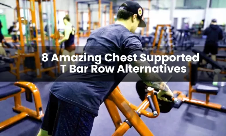 chest supported t bar row