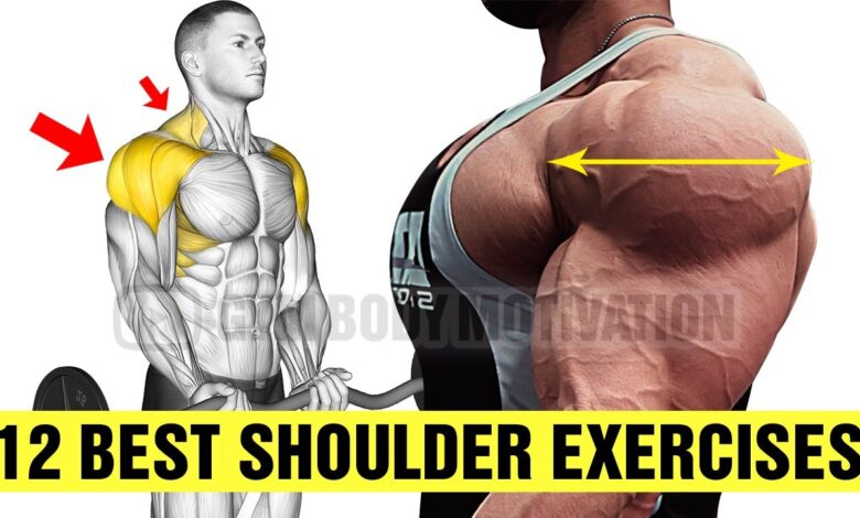 12 Best Shoulder Exercises for Boulder Shoulders