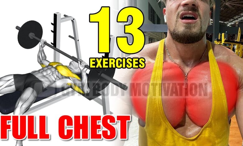 13 Best Chest Exercises YOU Should Be Doing