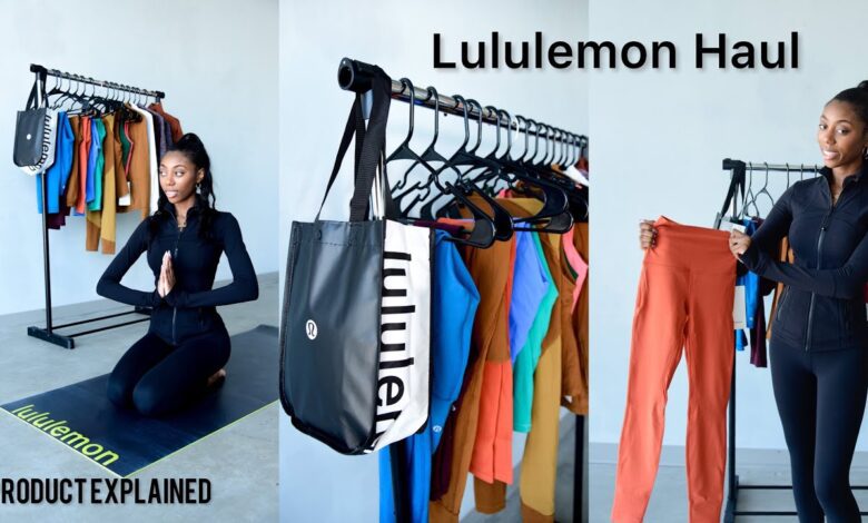 2000 SPRING LULULEMON HAUL HOW TO PROPERLY WEAR THE