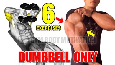 6 BEST ARMS WITH DUMBELLS ONLY