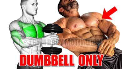 6 BEST CHEST EXERCISES WITH DUMBBELLS ONLY