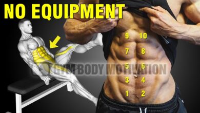 6 PACK ABS WORKOUT AT HOME NO EQUIPMENT QUICK