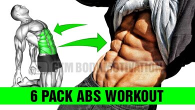 6 PACK ABS WORKOUT Gym Body Motivation