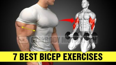7 BEST Biceps Exercises for Bigger Arms Gym Body