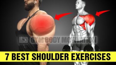 7 BEST Exercises For Bigger Shoulders Gym Body Motivation