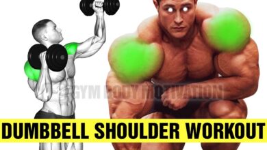 7 Dumbbell Exercises to Build Massive Shoulders