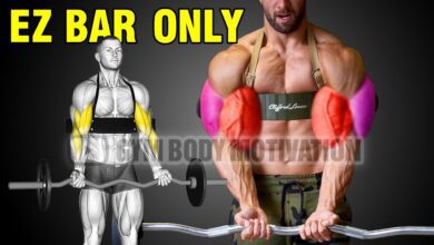 7 EZ Barbell Exercises to Get Bigger Arms