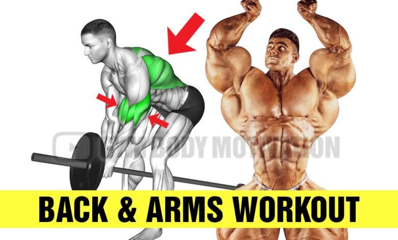 7 Exercises To Build A BIGGER Back and Arms
