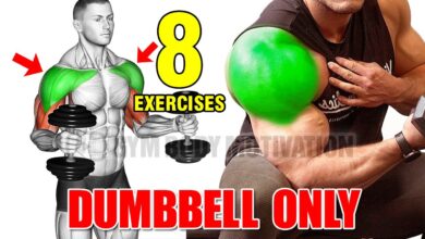8 BEST SHOULDERS WITH DUMBELLS ONLY