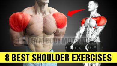 8 Perfect Exercises For Bigger Shoulders Gym Body Motivation