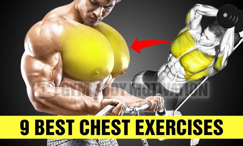 9 Super Effective Chest Exercises At Gym