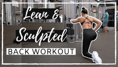 BACK BIS WORKOUT Toned Back Arms