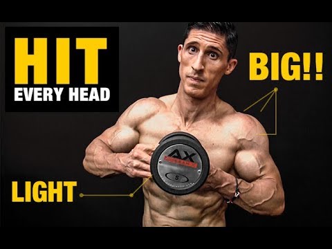 BIG Shoulders LIGHT Dumbbells 6 Minute Workout