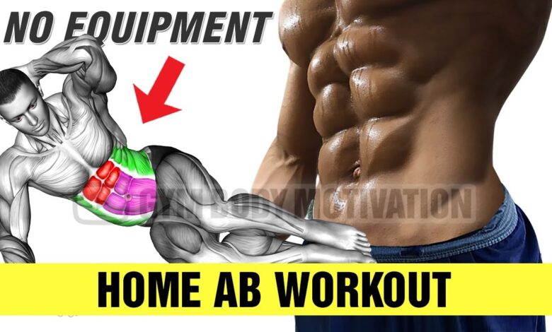 Best 8 Abdos Exercises At Home No Equipment