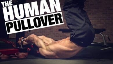 Bodyweight Lat Exercise THE HUMAN PULLOVER