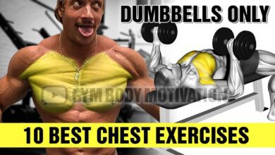 Dumbbell Only Chest Workout For Mass Gym Body Motivation