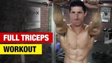Full Triceps Workout HOME OR GYM VERSIONS